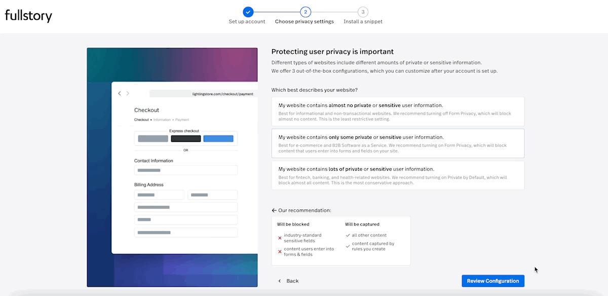 User interfaces ensuring correct data wherever you are