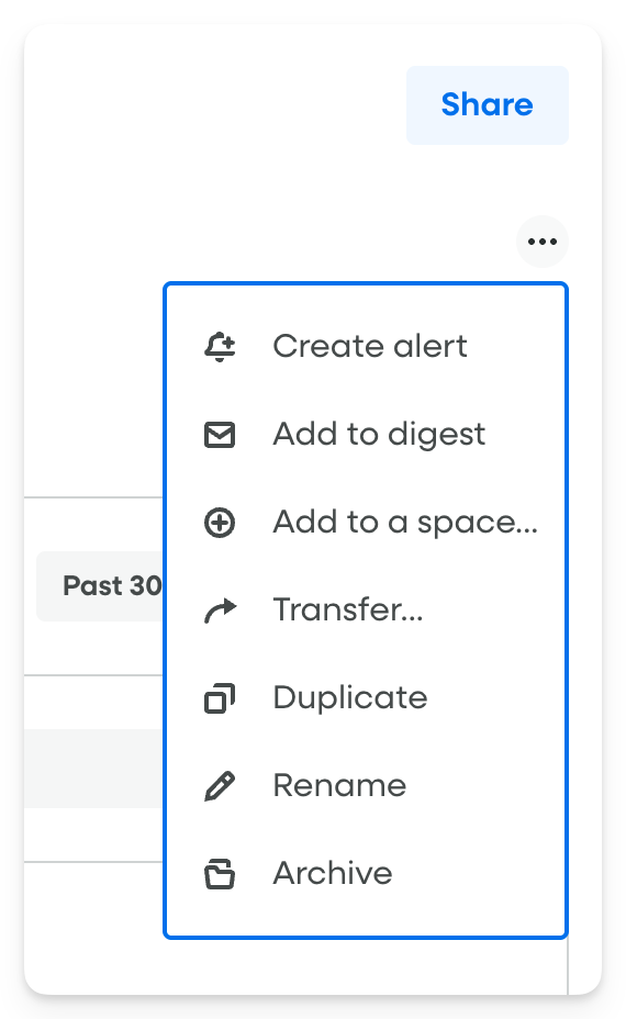 Fullstory Search Options 285px