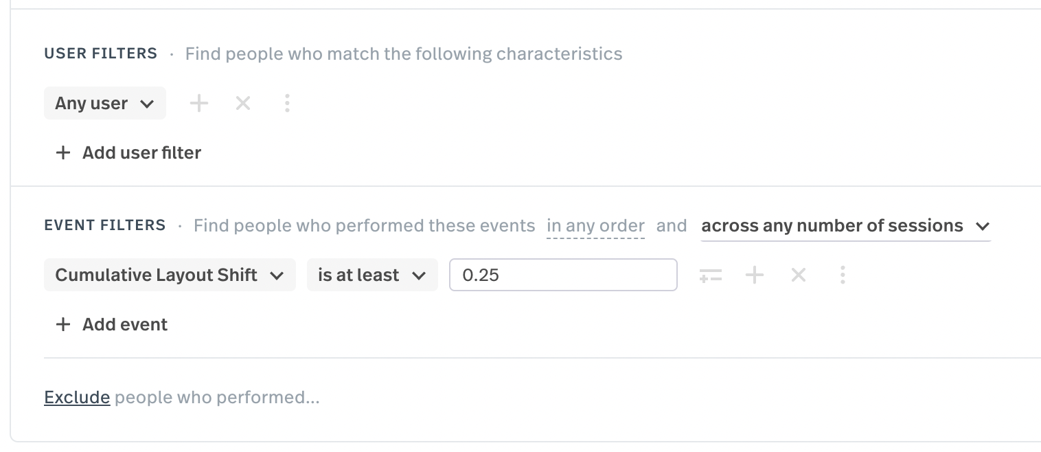 Tracking Core  Vitals in Fullstory Fullstory Help Center
